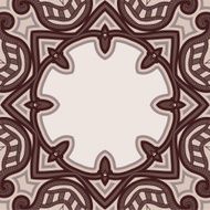 Greeting card with abstract pattern