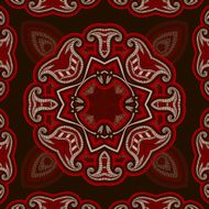 Patterned floor tile in oriental style N13