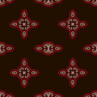 Patterned floor tile in oriental style N16
