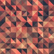 Retro seamless triangle abstract pattern N2