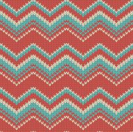 seamless zigzag vector knitted background N8