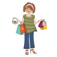 woman at shopping N6