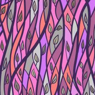 Pattern with Leaves