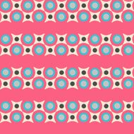 Seamless pattern in retro colors N5