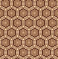 Seamless pattern in brown colors N2