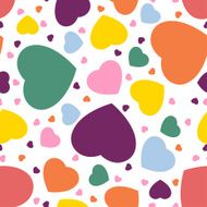 seamless hearts background