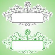 Frame With Flowers N4