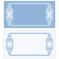 Greeting card with oriental pattern N24