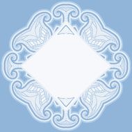 Patterned floor tile in oriental style N26