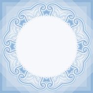 Patterned floor tile in oriental style N28