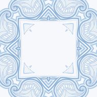 Patterned floor tile in oriental style N30