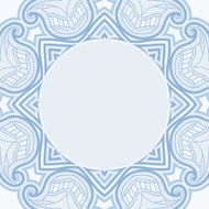Patterned floor tile in oriental style N31