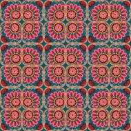 Ethnic love heart pattern N12