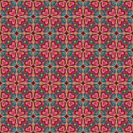 Ethnic love heart pattern N13