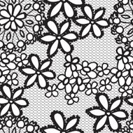 Flower lacy seamless background N37