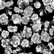 Beautiful Seamless Rose Background N9