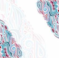Vector paper decor