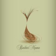 hair symbol for your design vector illustration