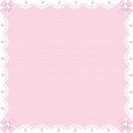 white lace background and pearls
