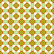 Vector seamless pattern Modern floral texture