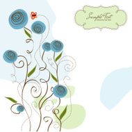 seamless pattern background with flowers N50