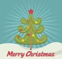 Merry Christmas Greetings Card