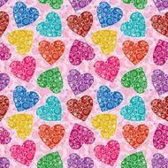 Valentine heart seamless N2