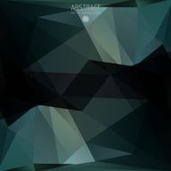 Dark Mosaic triangle background N13