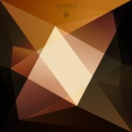 Dark Mosaic triangle background N14