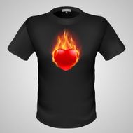Male t-shirt with print N5