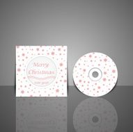 Cd cover design template Vector illustration N3