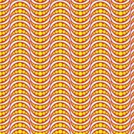 seamless snake motif patterns with bubbles wavy lines N2