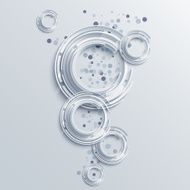 Vector circle abstract background Eps10 N4