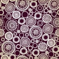 Abstract seamless stylized ornamental vintage lace texture