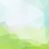 Green Mosaic triangle background N8