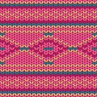 Illustration seamless knitted pattern N5