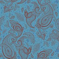 Elegant Hand drawn Paisley pattern