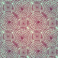 Abstract colorful seamless lace pattern background