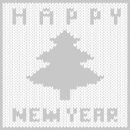 Knitted fabric new year