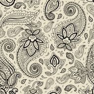 Seamless Paisley background N39