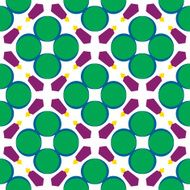 Retro abstract seamless pattern N30