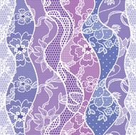Lace seamless pattern with flowers N159