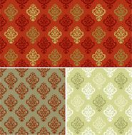 seamless damask pattern N40