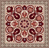 Vector ornamental pattern