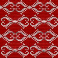 Knitted Wool Vector Background N10