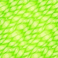 Green grass waves vector seamless pattern N2