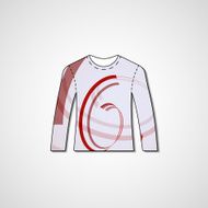 Abstract illustration on sweater N155