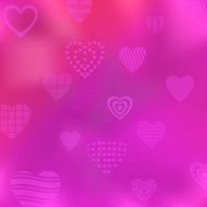 Background valentine hearts