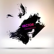 Abstract Ink Blot for Grunge Backgound N158