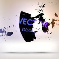Abstract Ink Blot for Grunge Backgound N166